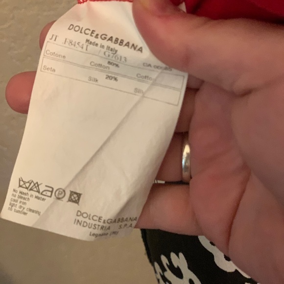 Dolce & Gabbana Red Tank Top - Picture 6 of 7